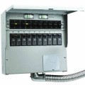 Reliance Controls Pro/Tran 2 - 50-Amp (120/240V 10-Circuit) Transfer Switch w/ Interchangeable Breakers